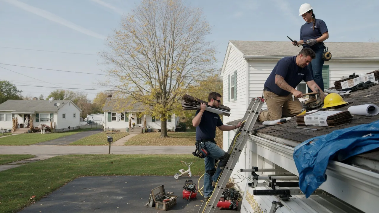 Local Roofing Contractors in Ashley, IL near me